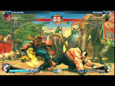 USF4: EG PR Balrog vs Brass - Alpha Clash XIII