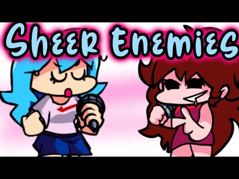 Sheer Rivals (Sheer Enemies but Sky and GF Sing It) || FNF Trusky Mod Cover