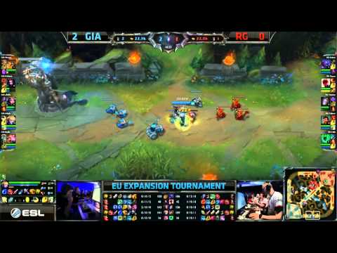 GIA vs RG   Game 3   EU Expansion Tournament, Semifinal   Giants vs Reason Gaming VOD