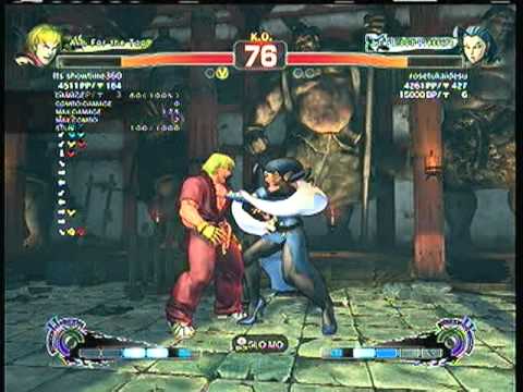 SSF4AE: Ken (Its Showtime360)  vs. Rose (rosetukaidesu)    SD