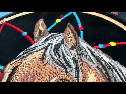 Horse Dreamcatcher Iron On Patch PL7130