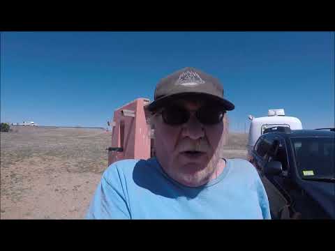 Camping in Santa Rosa State Park New Mexico Boondocking.