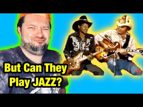 Can Blues Guitar Player PLAY JAZZ Duke Ellington A TRAIN Clarence Gatemouth Brown Hee Haw Roy Clark