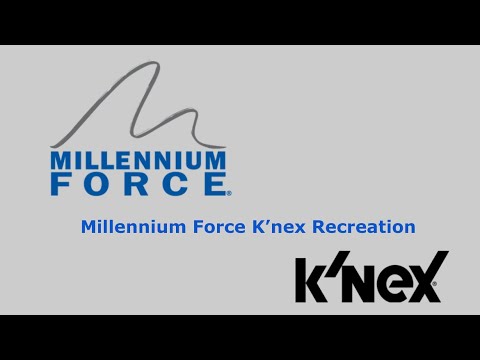 K’nex Millennium Force Construction #1