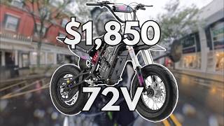 The Cheapest 72v Bike