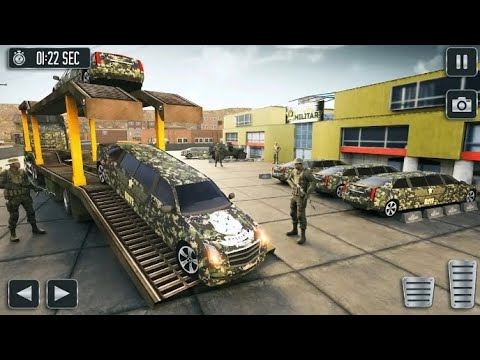 Deliver vehicle transport on mountain hills toward army stations in US #gaming