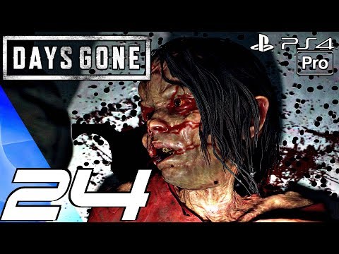 DAYS GONE - Gameplay Walkthrough Part 24 - Freaker Experiment & Horde Boss Fight (PS4 PRO)