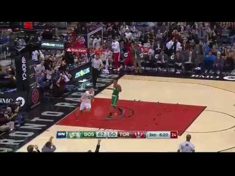 Raptors Highlights: Hansbrough's Breakaway Slam - April 4, 2015