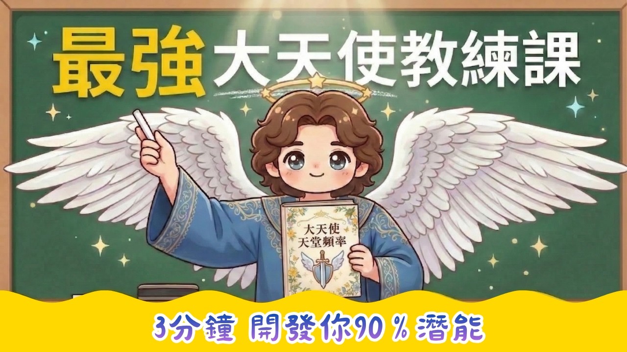 別再盲目顯化！科學家實證的 3 分鐘天使調頻法：讓大天使當你的私人教練，精準下載高我指令｜大天使加百列與麥可親授，隨時隨地下載宇宙的「豐盛滋養」