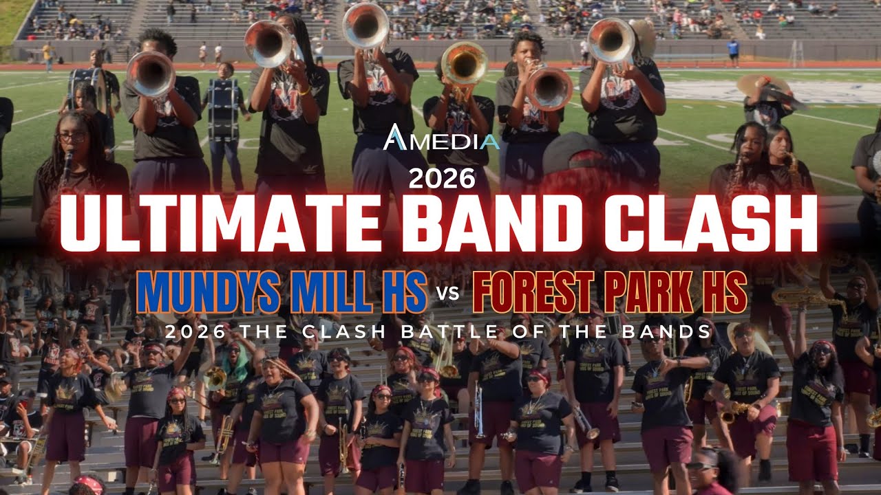 Mundys Mill HS vs Forest Park HS  | 2026 The Clash Battle Of The Bands | 4K  🔥🎥🎬‼️
