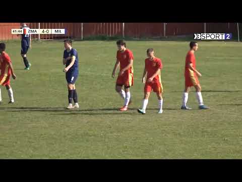 GOL: Mateja Mirkovic | 42' ZMAJ | Zmaj-Milutinac 7:0