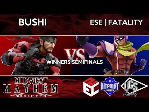 Midwest Mayhem Ultimate - Winners Semifinals - Bushi (Snake) Vs. ESE | Fatality (Captain Falcon)
