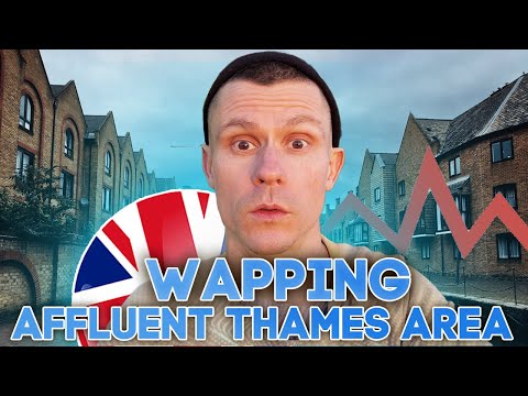 London Vlog about Wapping, the rich Thames area of London in Tower Hamlets, just off the city centre