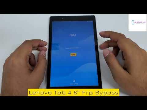 Lenovo Tab 4 (TB-8504F) 8" Frp Bypass 2023 without pc android 8.1.0 #frp #frpbypass