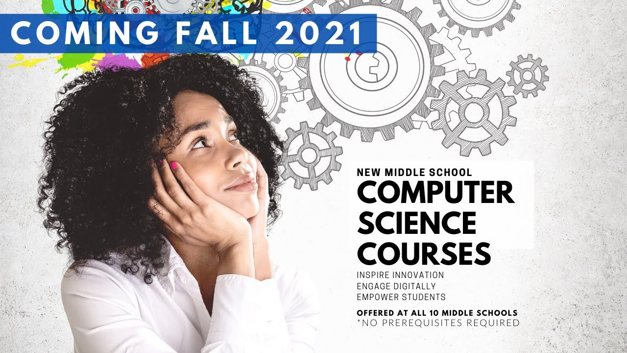 New Middle School Computer Science Courses