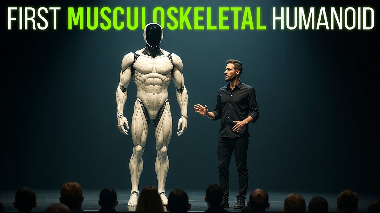 The First Full-Body MUSCULOSKELETAL Humanoid That Can Sweat SHOCKS The World!