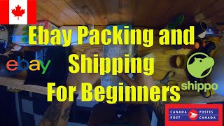 Ebay Packing and Shipping For Beginners - Canada - Go Shippo - Canada Post