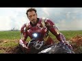War Machine Falls Scene Airport Battle Captain America Civil War Movie CLIP HD