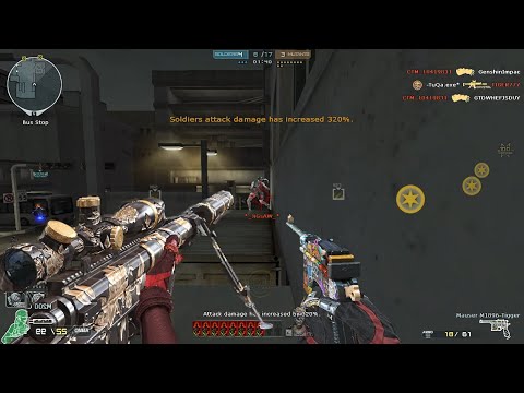 Crossfire NA ( Đột Kích Bắc Mỹ  ) 2.0 : M200 Cheytac peoney - Hero Mode X - Zombie V4