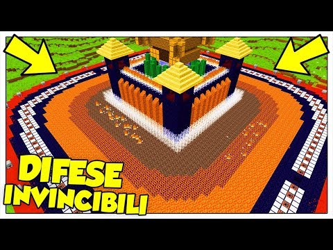 I 10 MODI PIU' SEMPLICI PER DIFENDERE LA TUA CASA IN MINECRAFT ITA!