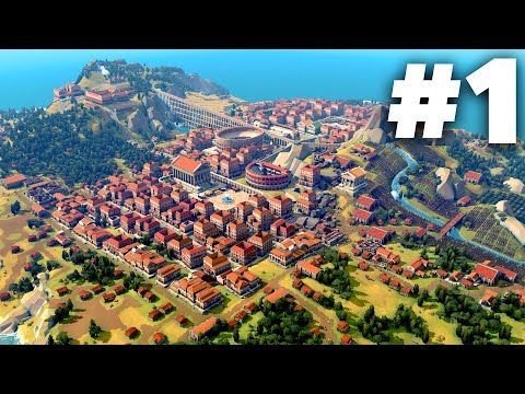 Nova Roma Gameplay Walkthrough Part 1 - BUILDING A NEW ROME
