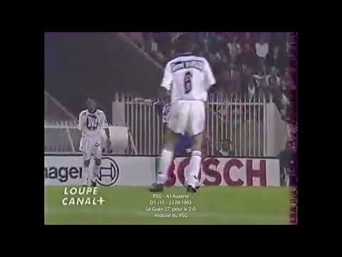 PSG - AJ Auxerre | D1-J10 | 23.09.1993 | version Longue