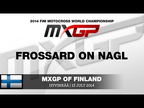 MXGP of Finland 2014 - Frossard on Nagl - Motocross