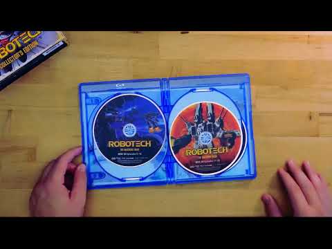 Robotech Blu Ray Collectors Edition unboxing