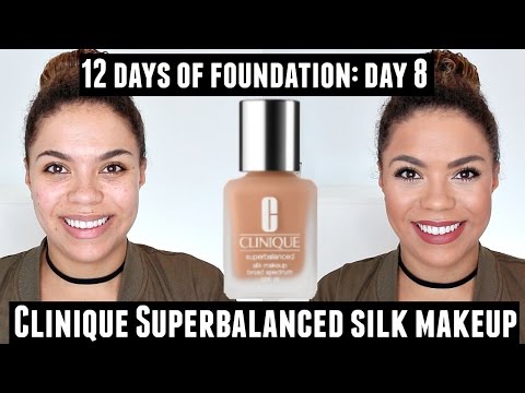 Clinique Superbalanced Silk Makeup Review (Oily Skin) 12 Days of Foundation Day 8 Video