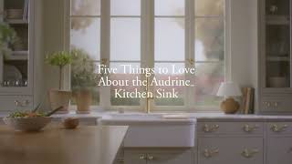 Kohler 🏡 Studio McGee – Audrine Kitchen Sink