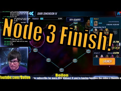 Dark Dimension 4 Node 3 Day 4-5 Finish! Marvel Strike Force