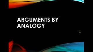 LCT: Arguments by Analogy