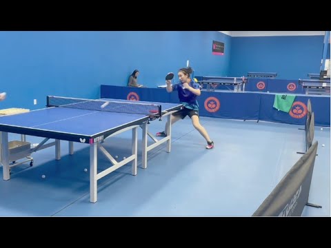 Butterfly Training Tips with Linda Shu - Handspeed and Forehand Loop Footwork