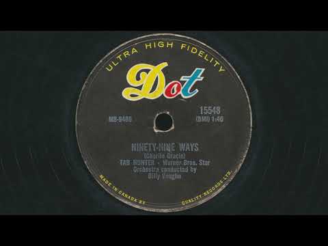 1957 TAB HUNTER Ninety-Nine Ways - 78 RPM Record