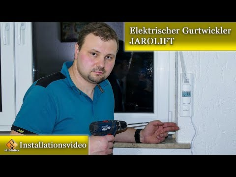 Montageanleitung Elektrischer Gurtwickler JAROLIFT - JAROMAT Pro UP