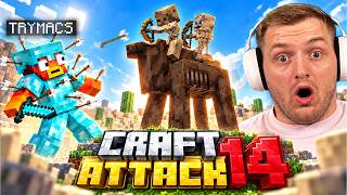 🤯❌MEIN 1. TOD durch diesen NEUEN MOB in CRAFT ATTACK 14?! - KROKOS HOCHZEIT Eskaliert...