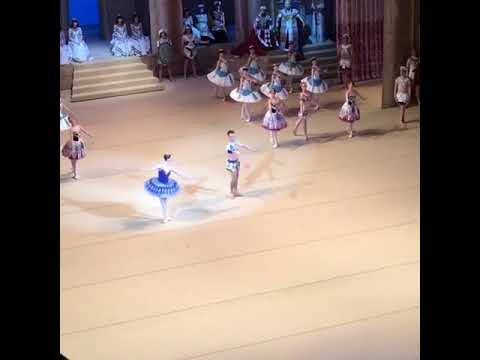 Anna Tikhomirova and others in Pharaoh's Daughter Act II clip 21.07.2018