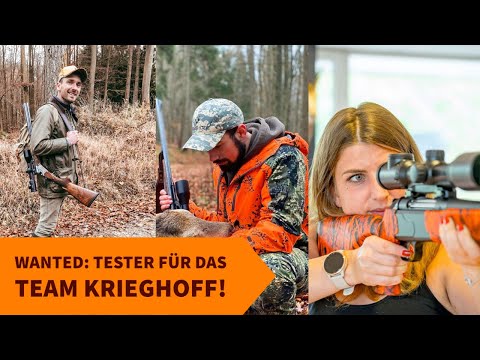 Neue Tester für das Team Krieghoff gesucht! Bewerben Sie sich jetzt und testen Sie eine Krieghoff-Waffe für 6 Monate!