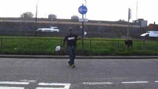 Dancing man on the highway: this is not BLAZE the streetdance show!!