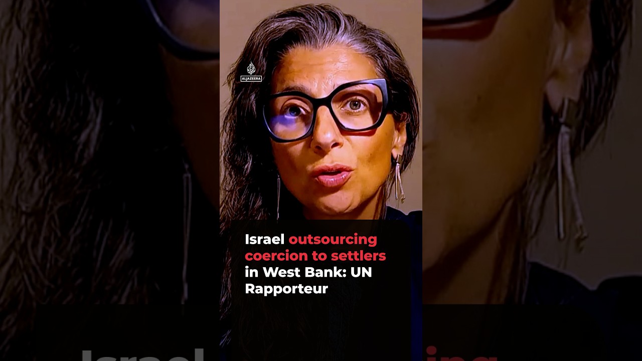 Video: Albanese links Qusra settler siege to West Bank displacement policy