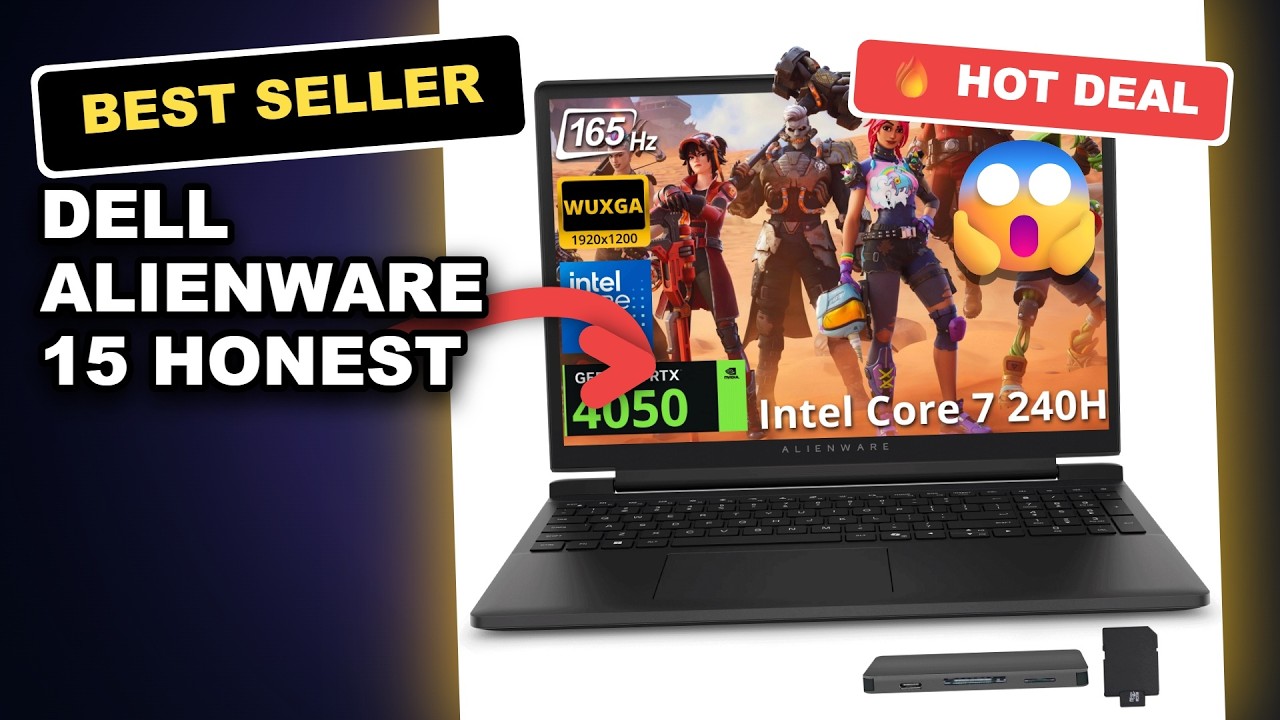 Dell Alienware 15 Honest Review: A Powerful 165Hz Gaming Laptop for Gamers