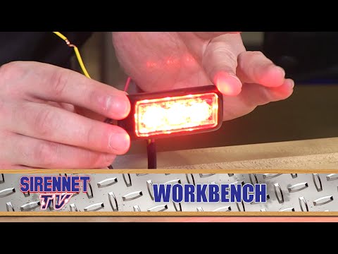 Federal Signal MicroPulse Ultra 3-LED Surface Mount Lights
