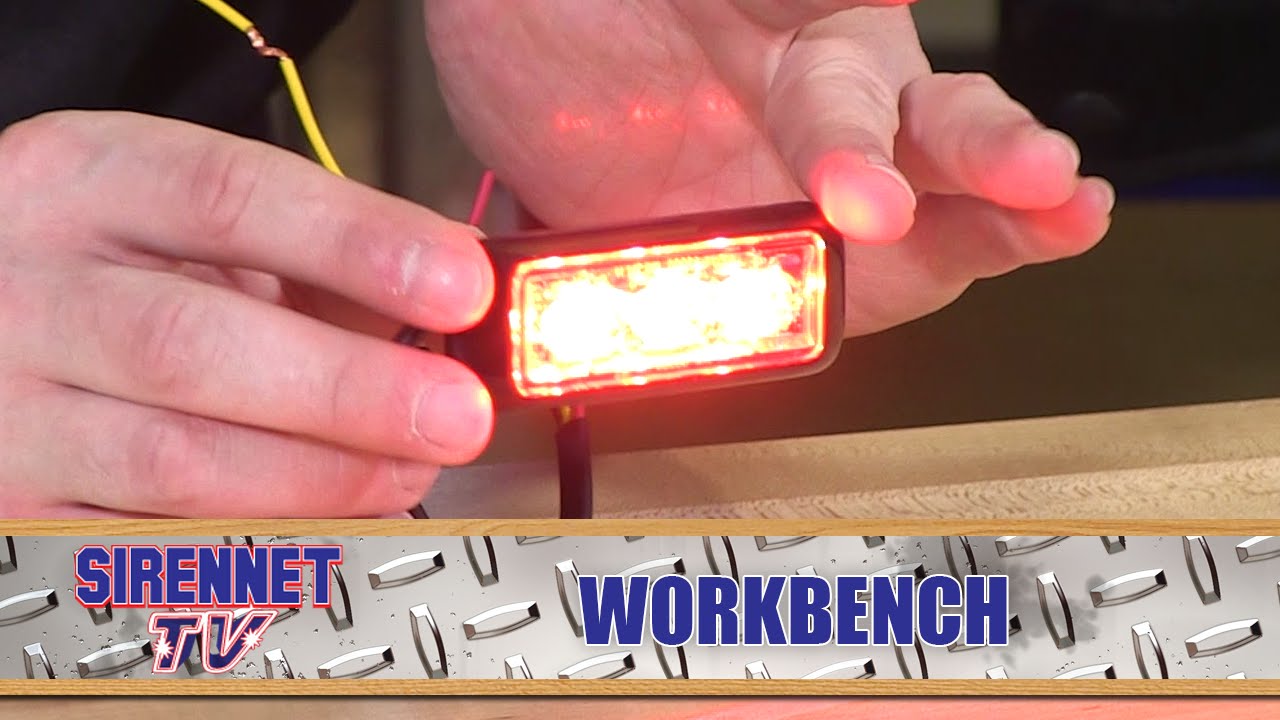 Federal Signal MicroPulse Ultra 3-LED Surface Mount Lights