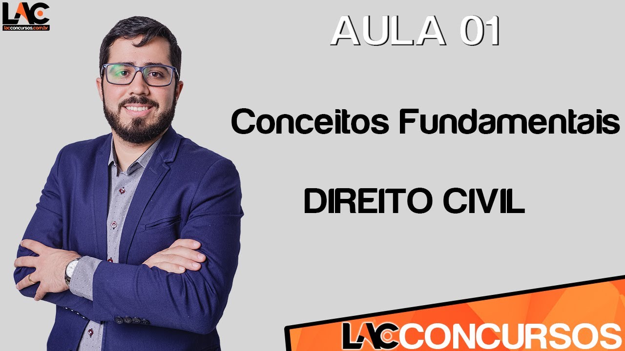 Aula 01 - Direito Civil - Conceitos Fundamentais