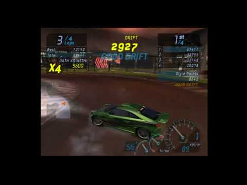 NFS: Underground - PS2 Gameplay Walkthrough - Race 45 - Get Sideways