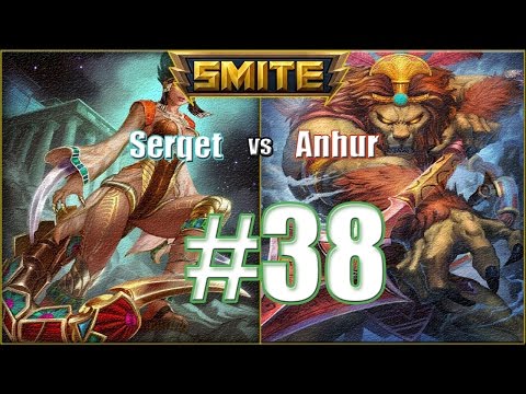SMITE Ranked - Grandmasters Duel 1v1 | Serqet vs Anhur | The scorpion vs the lion