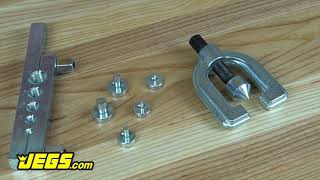 Single Flare Tool, Creates a 37-Degree Flare (For Use with AN Fittings) - video thumbnail 3
