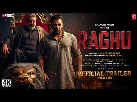 RAGHU - Official Trailer | Sunjay Dutt | Salman Khan | Mahesh Manjrekar | New Movies Trailers 2025