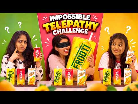 We Tried the Most Impossible Telepathy Challenge 🤩 | പൊരുത്തം നോക്കി പണിയായി 🤣 | Pullothi