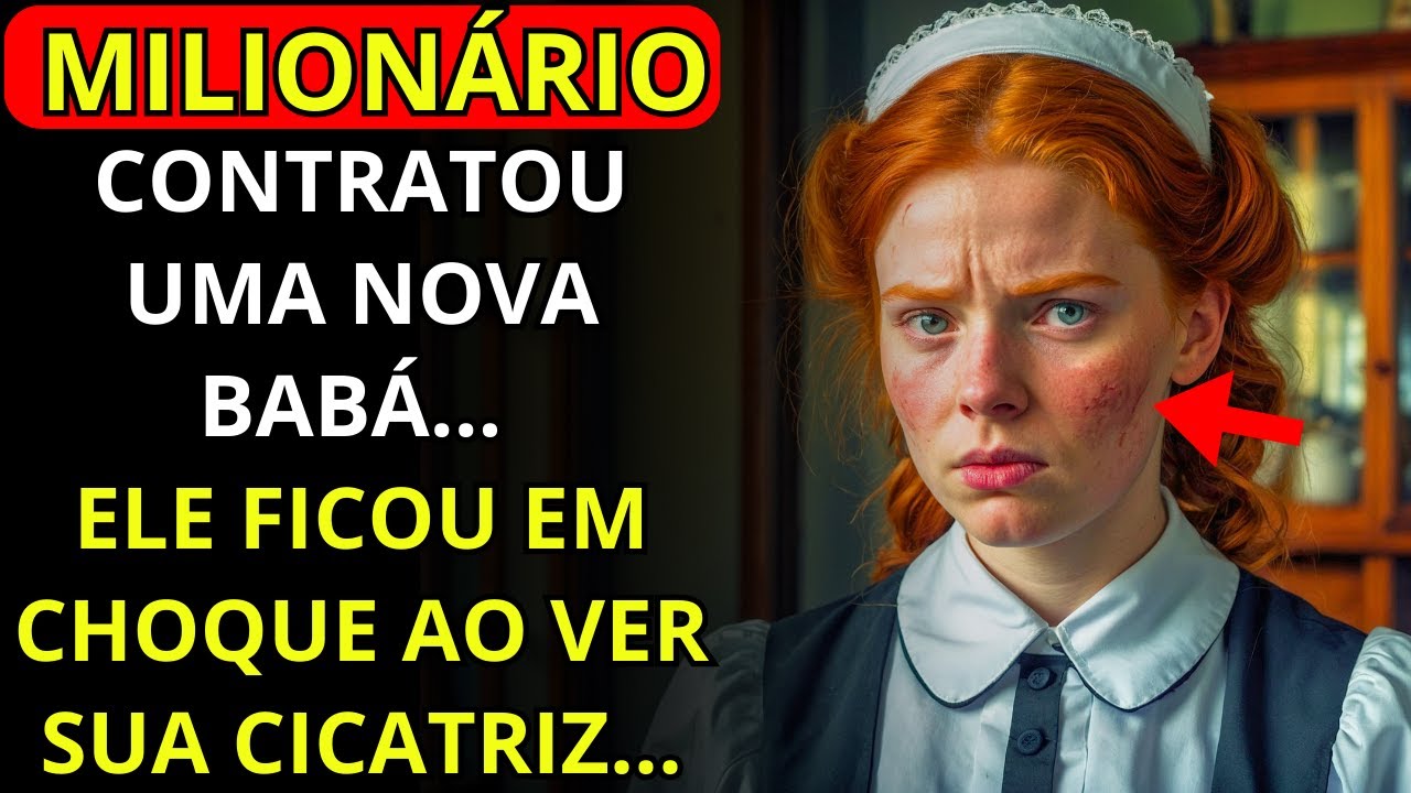 AO CONHECER A NOVA BABÁ, O MILIONÁRIO FICOU PARALISADO AO RECONHECER SUA CICATRIZ...
